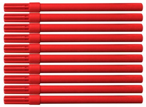 Flamaster biurowy OFFICE PRODUCTS, 10szt., czerwony