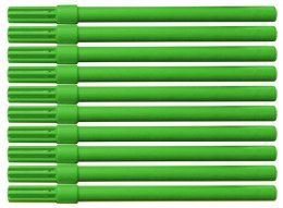 Flamaster biurowy OFFICE PRODUCTS, 10szt., zielony