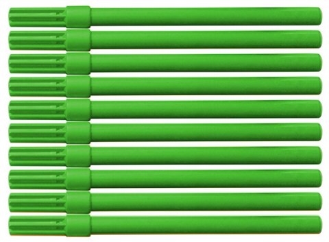 Flamaster biurowy OFFICE PRODUCTS, 10szt., zielony