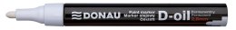 Marker olejowy DONAU D-Oil, okrągły, 2,8mm, biały
