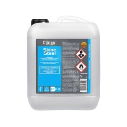 Preparat CLINEX Shine Steel, czyszcząco-nabłyszczający, do stali nierdzewnej, 5l