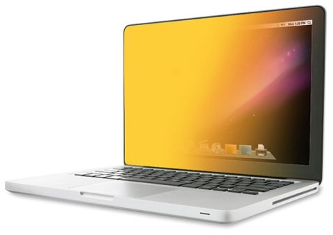 Bezramkowy filtr prywatyzujący 3M™ (GPF12.5W9), do laptopów, 16:9, 12,5", złoty