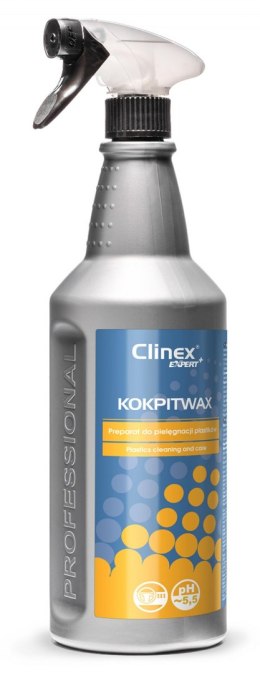 Preparat CLINEX Kokpit Wax, myjąco-pielęgnujący, do kokpitów, 1l
