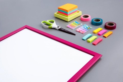 Zakładki indeksujące POST-IT® (671/3), papier, 25x76mm, 3x100 kart., mix kolorów