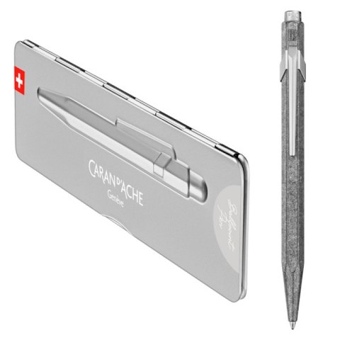 Długopis CARAN D'ACHE 849 Original, M, w pudełku, srebrny