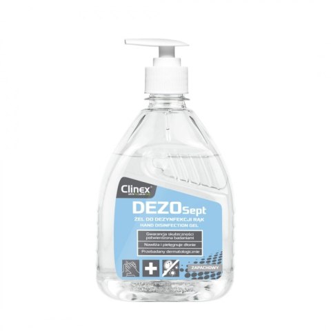 Żel CLINEX Dezosept, do dezynfekcji rąk, 500ml
