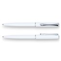 Długopis DIPLOMAT Traveller, biały/chromowany