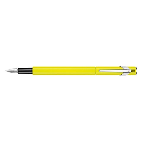 Pióro wieczne CARAN D'ACHE 849 Fluo Line, F, żółte