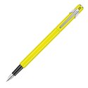 Pióro wieczne CARAN D'ACHE 849 Fluo Line, F, żółte