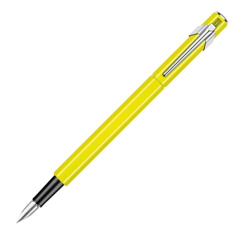 Pióro wieczne CARAN D'ACHE 849 Fluo Line, M, żółte