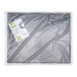 Podkładka na biurko Q-CONNECT, PP, 630x500mm, z przezroczystą folią, czarna