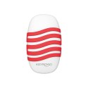 Gumka uniwersalna KEYROAD Wave, blister, mix kolorów