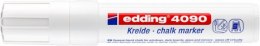 Marker kredowy e-4090 EDDING, 4-15mm, biały