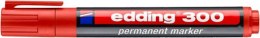 Marker permanentny A8 e-300 EDDING, czerwony