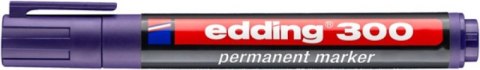 Marker permanentny e-300 EDDING, 1,5-3mm, fioletowy