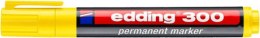 Marker permanentny e-300 EDDING, 1,5-3mm, żółty
