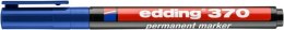 Marker permanentny e-370 EDDING, 1mm, niebieski