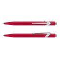 Długopis CARAN D'ACHE 849 Colormat-X, M, czerwony