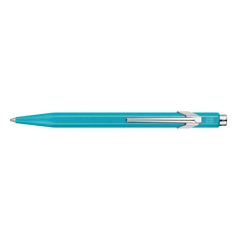 Długopis CARAN D'ACHE 849 Colormat-X, M, turkusowy