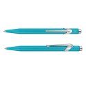 Długopis CARAN D'ACHE 849 Colormat-X, M, turkusowy