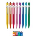 Długopis CARAN D'ACHE 849 Colormat-X, M, turkusowy