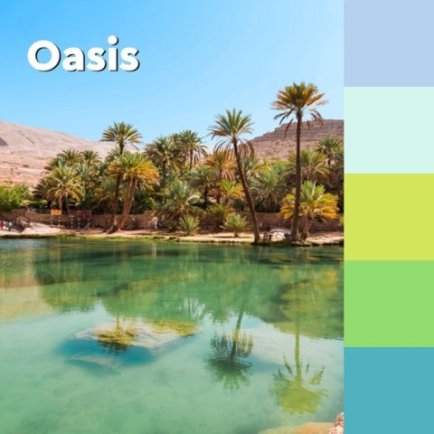 Karteczki samoprzylepne Post-it® Super Sticky XL, OASIS, w linię, 101x101mm, 3x70 kart.