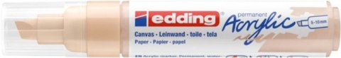 Marker akrylowy e-5000 EDDING, 5-10 mm, ciepły beż
