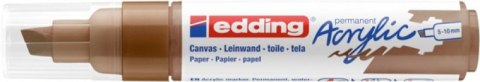 Marker akrylowy e-5000 EDDING, 5-10 mm, matowa leszczyna