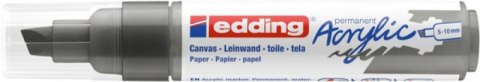 Marker akrylowy e-5000 EDDING, 5-10 mm, matowy antracyt