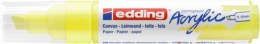 Marker akrylowy e-5000 EDDING, 5-10 mm, żółty neonowy