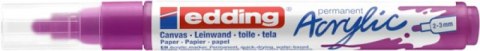 Marker akrylowy e-5100 EDDING, 2-3 mm, matowa jagoda