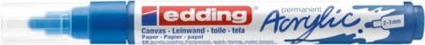 Marker akrylowy e-5100 EDDING, 2-3 mm, matowy błękit gencjanowy