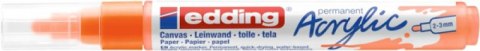 Marker akrylowy e-5100 EDDING, 2-3 mm, pomarańczowy neonowy