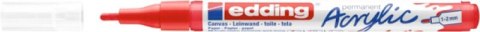 Marker akrylowy e-5300 EDDING, 1-2 mm, matowa czerwień
