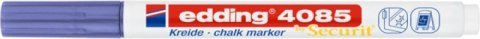 Marker kredowy e-4085 EDDING, 1-2 mm, metaliczny fioletowy