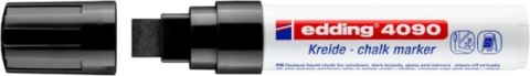 Marker kredowy e-4090 EDDING, 4-15 mm, czarny