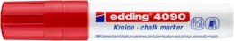 Marker kredowy e-4090 EDDING, 4-15 mm, czerwony