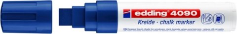 Marker kredowy e-4090 EDDING, 4-15 mm, niebieski