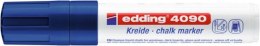 Marker kredowy e-4090 EDDING, 4-15 mm, niebieski