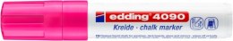 Marker kredowy e-4090 EDDING, 4-15 mm, różowy neonowy