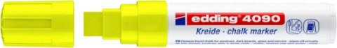 Marker kredowy e-4090 EDDING, 4-15 mm, żółty neonowy