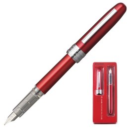Pióro wieczne PLATINUM Plaisir, blister, czerwony