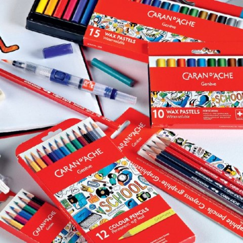 Zestaw ołówków CARAN D'ACHE, 4 sztuki na blistrze