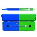 Długopis CARAN D'ACHE 849 Paul Smith Edycja 4, M, w pudełku, Cobalt/Emerald