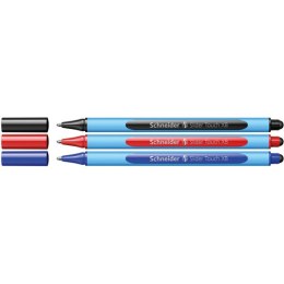 Długopis SCHNEIDER Slider Edge, XB 1,4mm, 3 szt., blister, mix kolorów