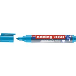 Marker do tablic e-360 EDDING, 1,5-3mm, błękitny