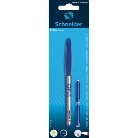Pióro wieczne SCHNEIDER Opus M + 2 naboje, blister, mix kolorów