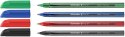 Długopis SCHNEIDER VIZZ, M, 4szt., blister, mix kolorów