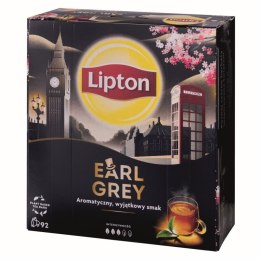 Herbata LIPTON czarna, Earl Grey, 92 torebki