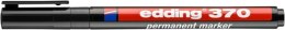 Marker permanentny e-370 EDDING, 1mm, czarny